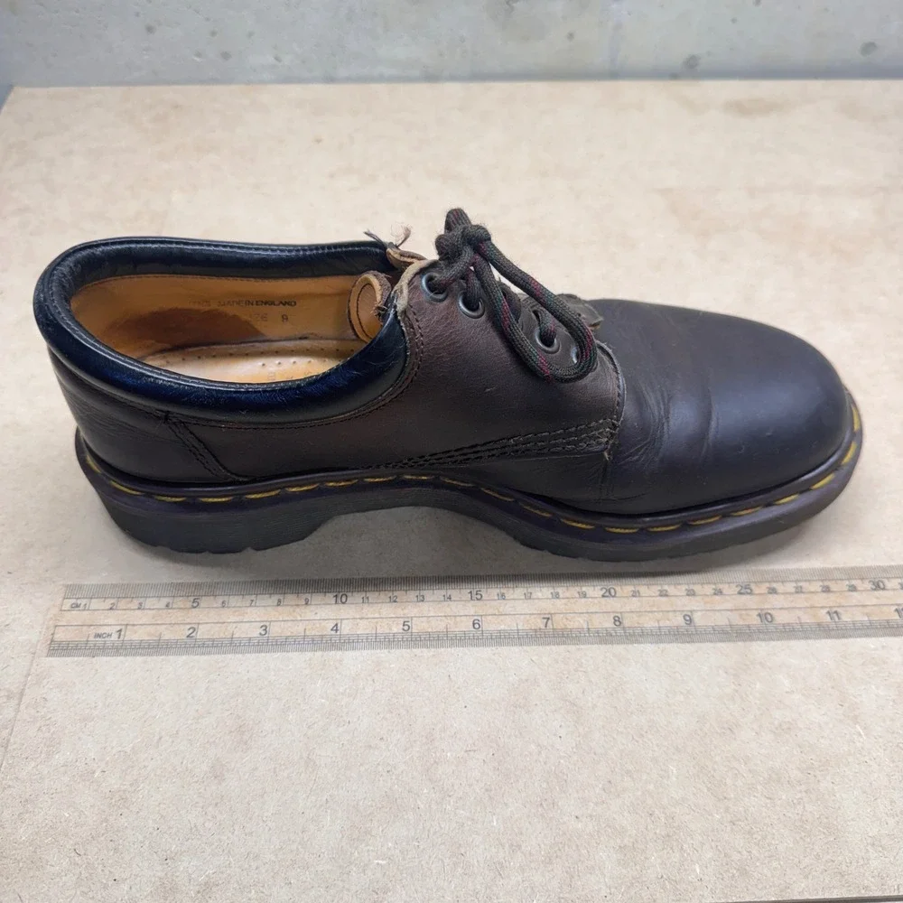 Dr. Martens 8053 Oxford Mens UK/9 Dark Brown England Vintage Grunge Goth Lug